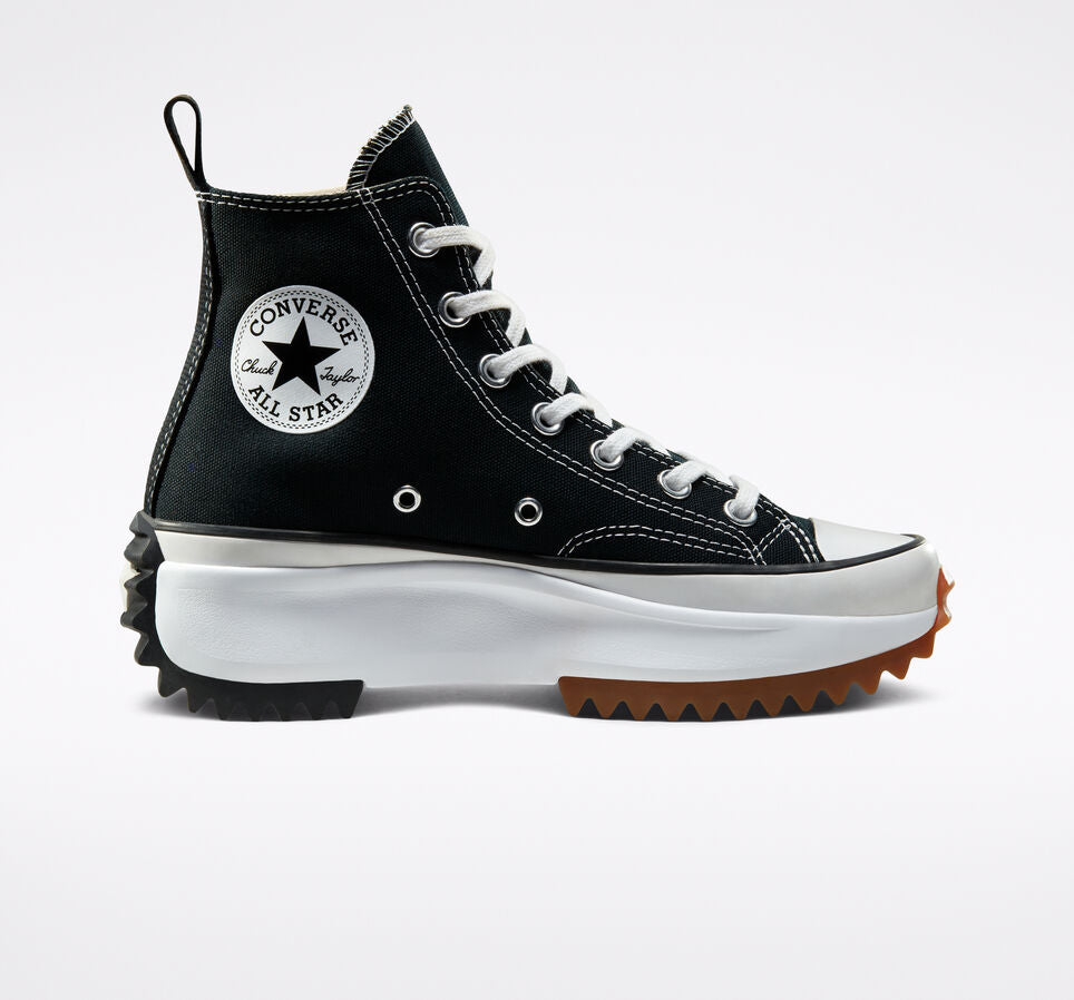 converse run star hike black