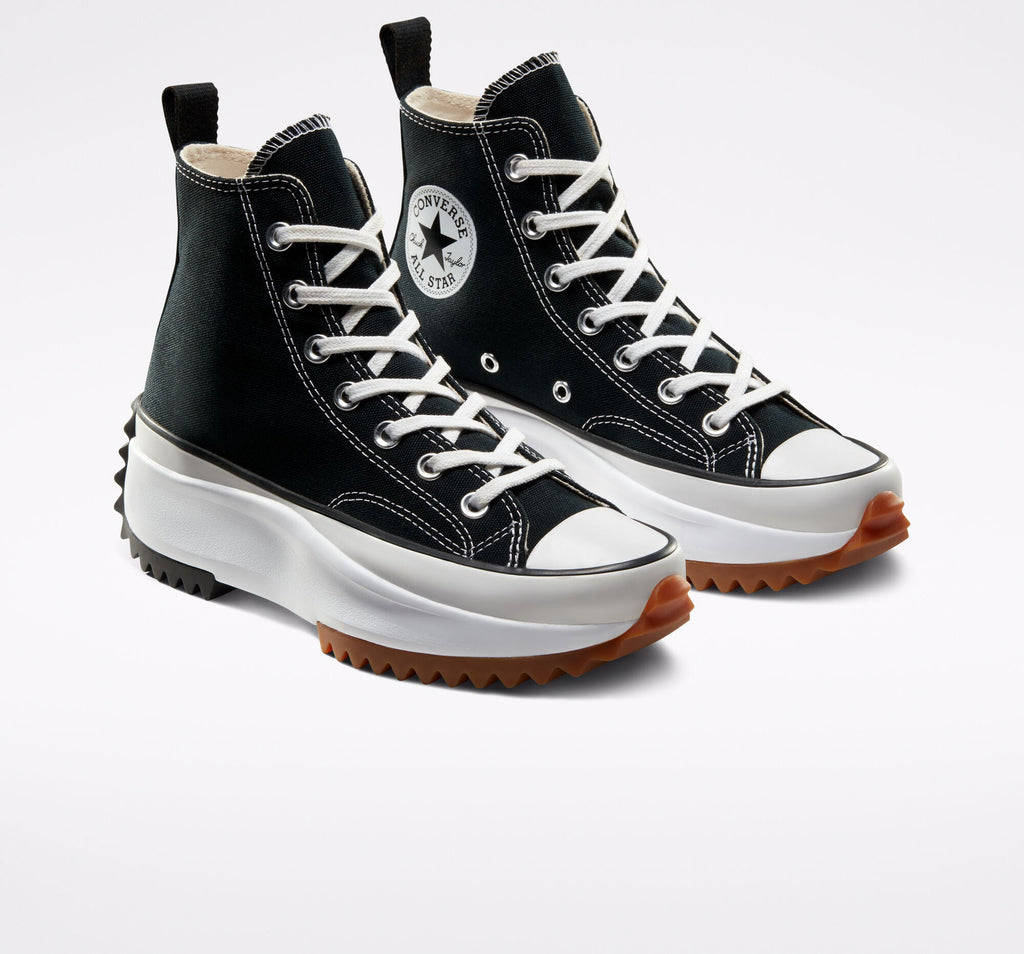 converse run star hike black