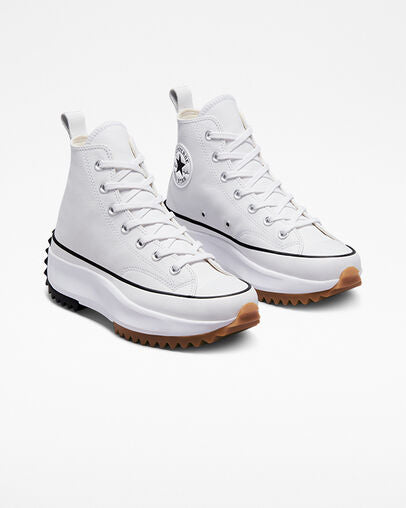converse run star hike white