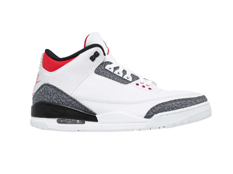 AIR JORDAN 3 RETRO SE-T DENIM “Exclusivo de Japón – Rojo Fuego”